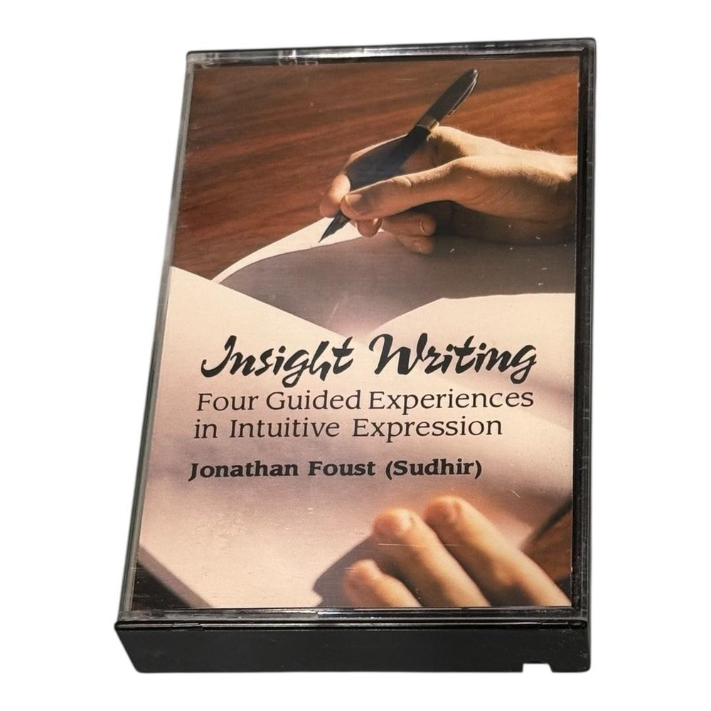 Insight Writing Jonathan Foust Four Guided Experiences Cassette Tape Audio